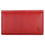 Thumbnail: Portemonnee Dames Leer - Harmonica – Overslag - Huishoudportemonnee – Rood