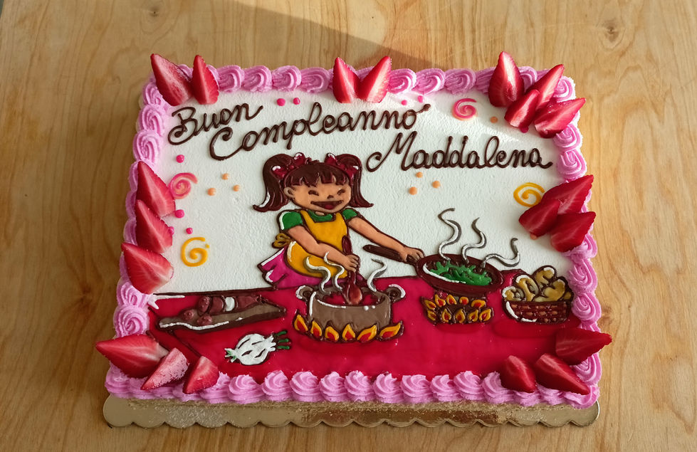 Torta disegnata - Dolci in Arte - Rovello Porro