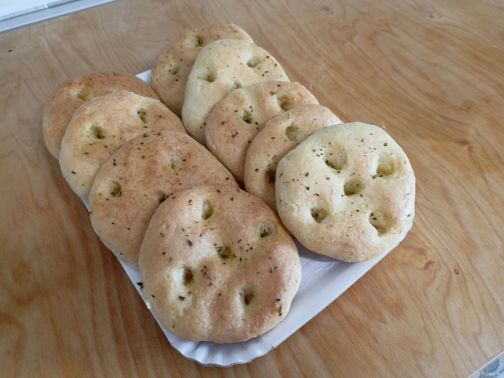 Focacciotte senza Glutine