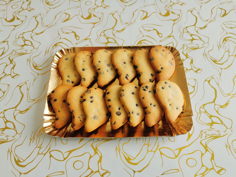 Biscotti con Gocce di cioccolato