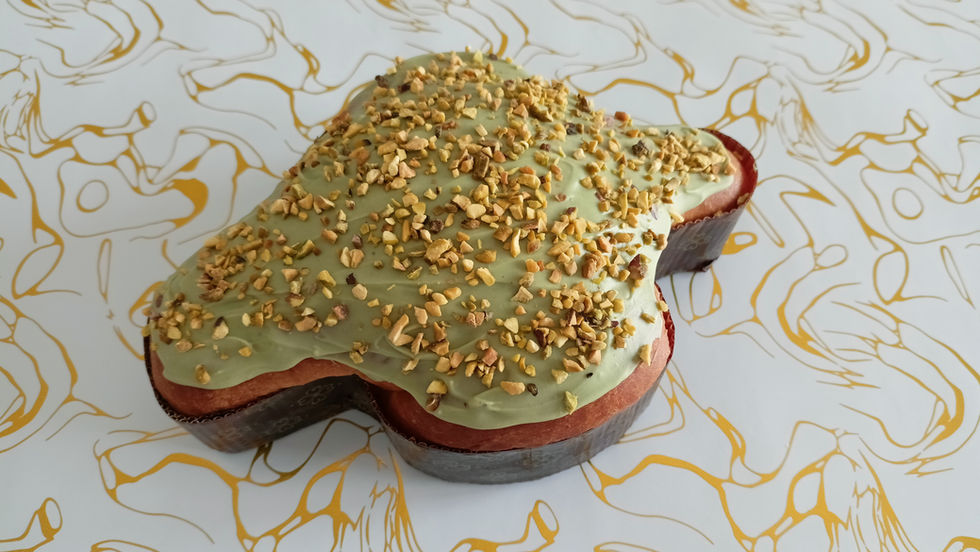 Colomba al pistacchio