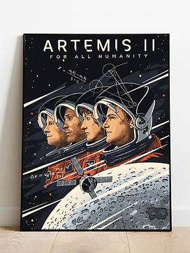 Artemis II - 16 x 20