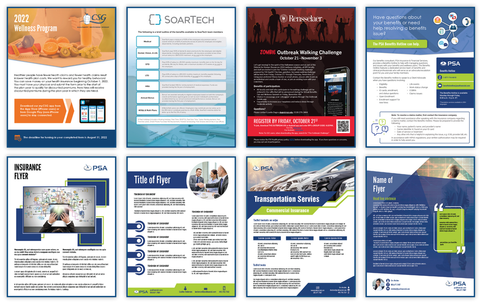Flyer Examples