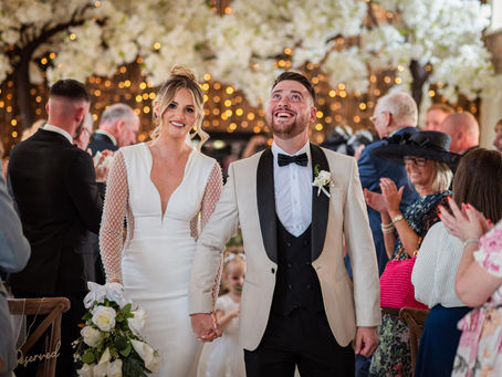 A black tie wedding at Clayfield Farm