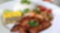 Rice Dish Shredded Pork Skin, Grilled Pork Chop, Steam Egg Meat Loaf