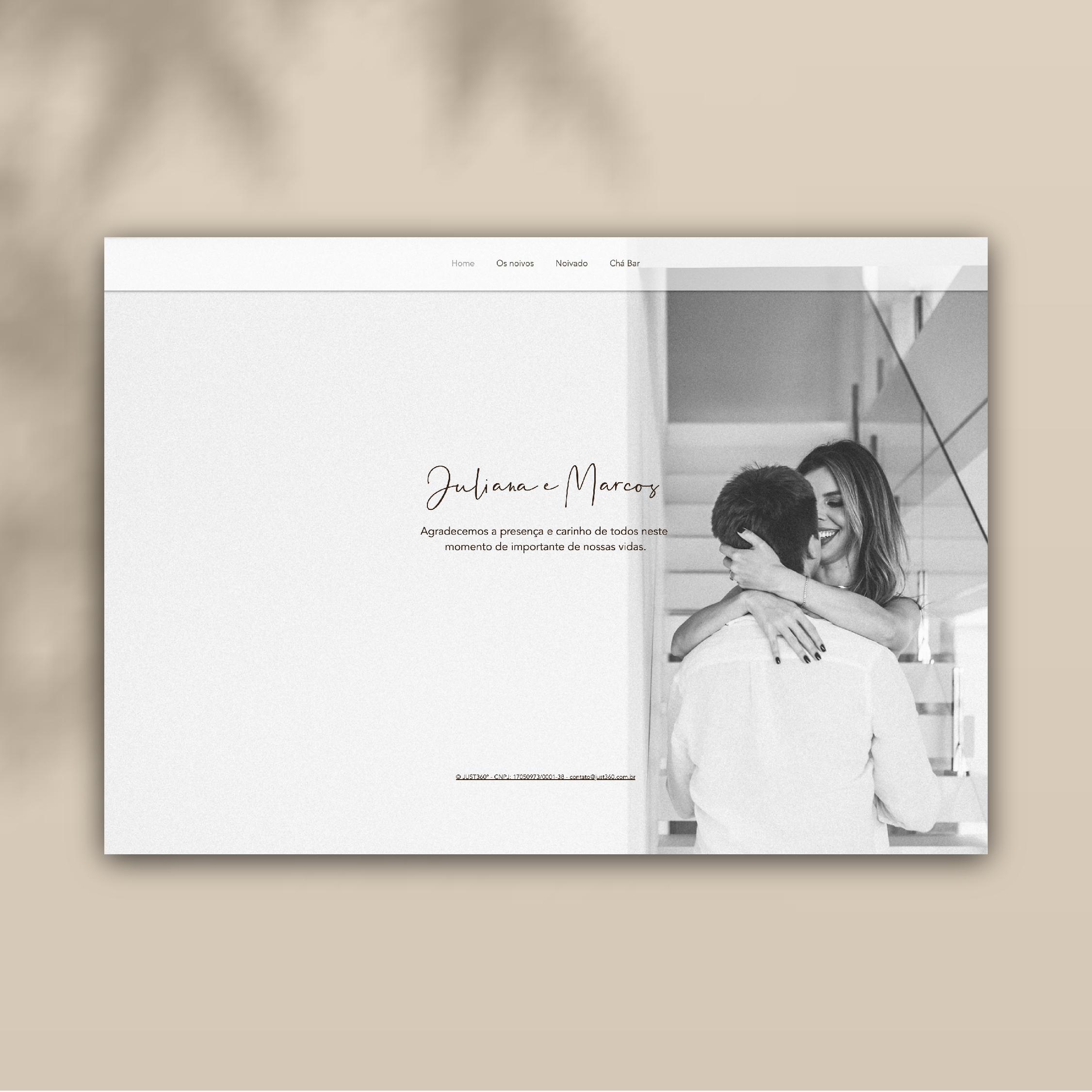 Álbum digital com fotos da festa ou casamento para compartilhar com o convidado