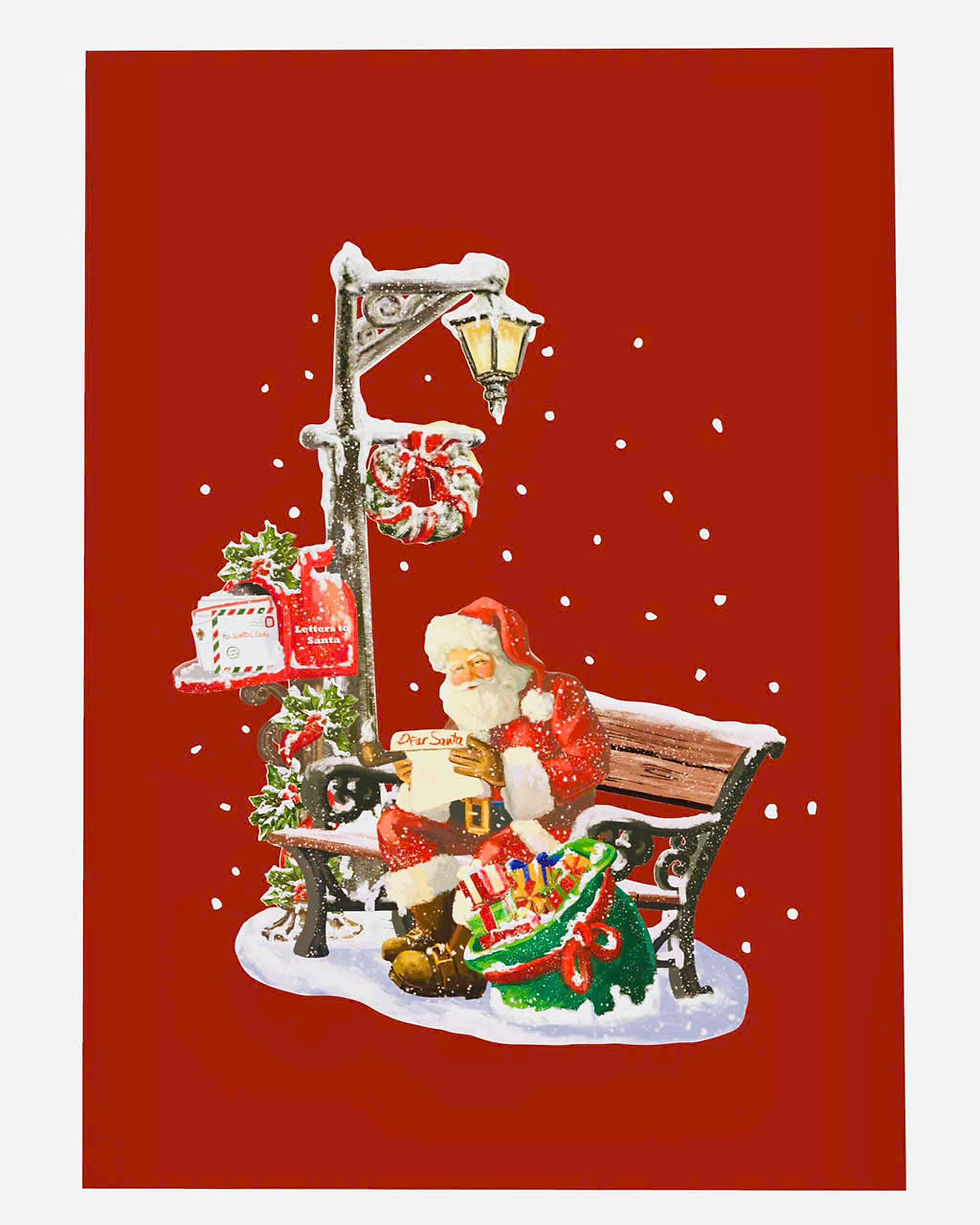 Thumbnail: PC974 - Letter to Santa popup card