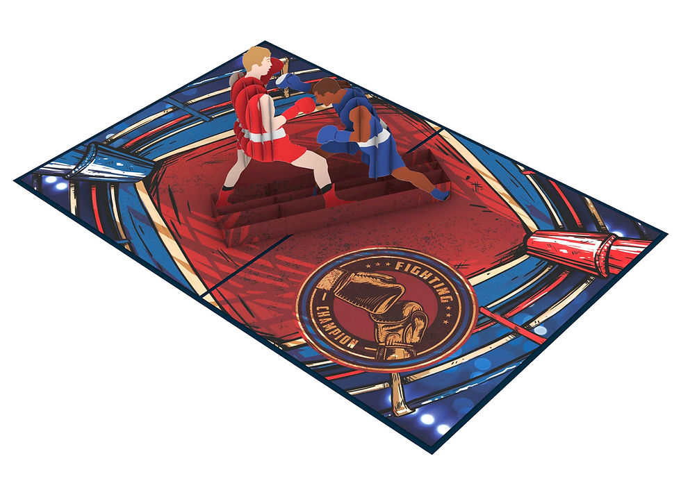 Thumbnail: PC975 - Boxing Popup Card