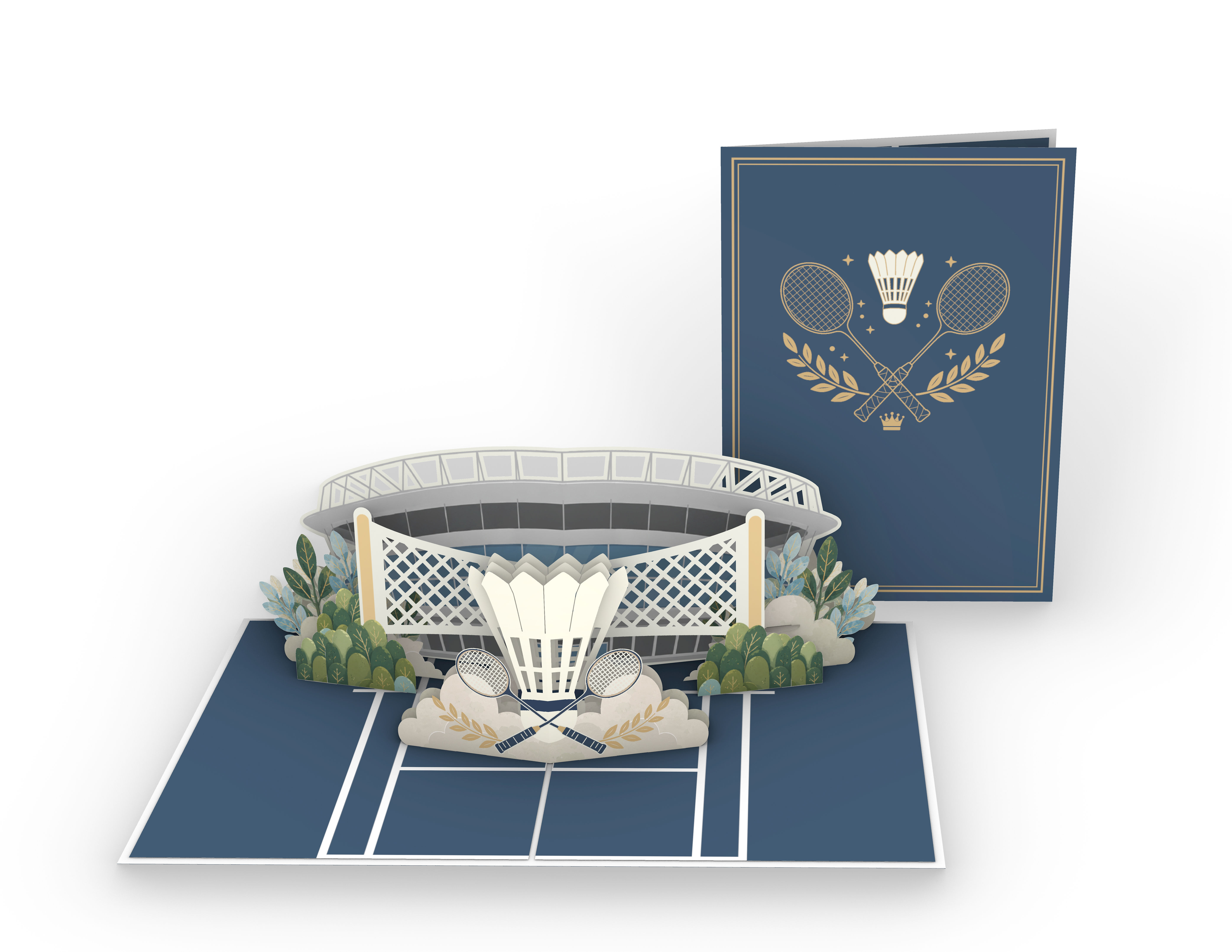 PC1040 - Badminton Popup Card