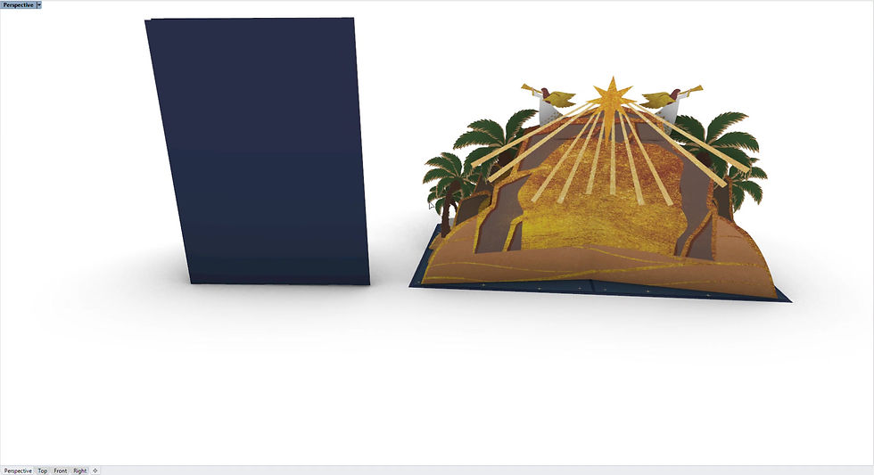 Thumbnail: PC1009 - Nativity Popup Card