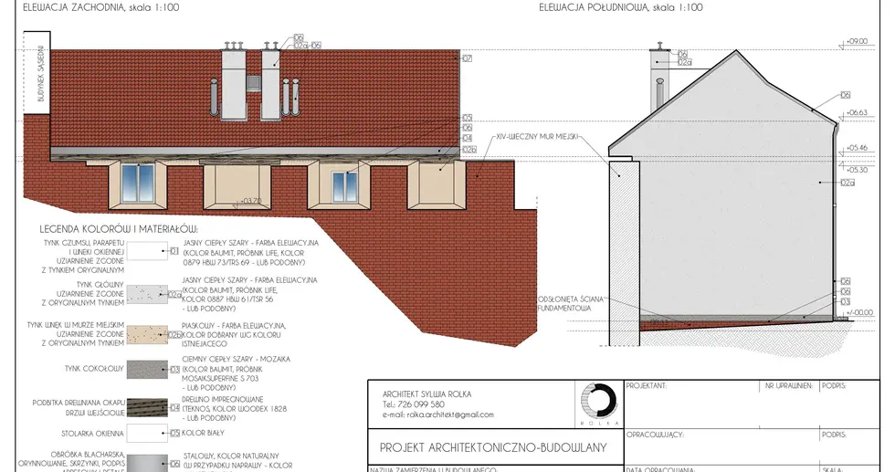 projekt elewacji budynku zabytkowego Tczew, projekt elewacji zabytkowych, projekt zabytku Tczew, remont zabytku Tczew, dokumentacja remontu budynku zabytkowego Tczew. Architekt do budynków zabytkowych Tczew.