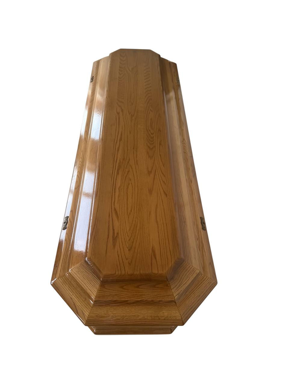 Thumbnail: Coffin Model 803 – Eight-Sided (Oak)