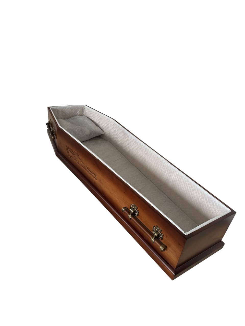 Thumbnail: Model 103 – Carved Design with Wooden Handles