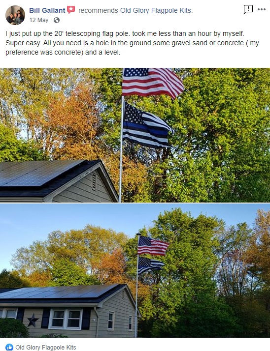 Reviews Old Glory/ Service First Flag Pole Reviews