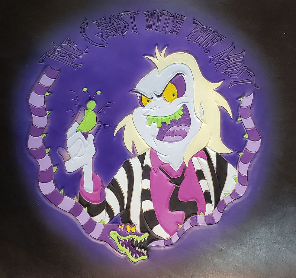 Current Status of my Beetlejuice Bar stool