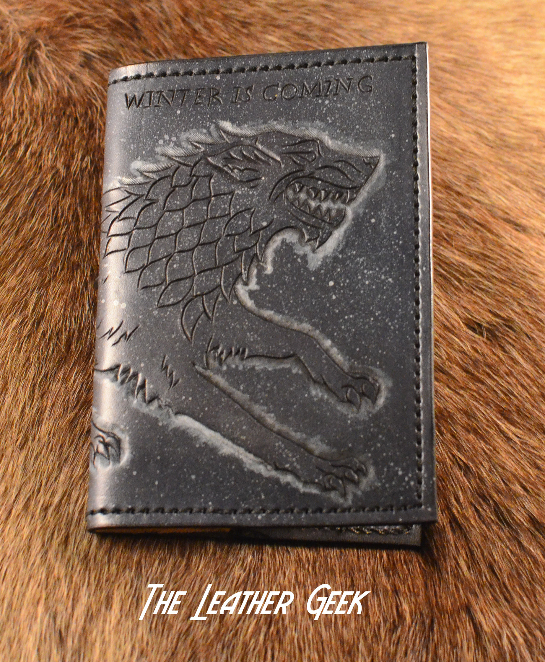 Stark Game of Thrones Refillable Leather Journal