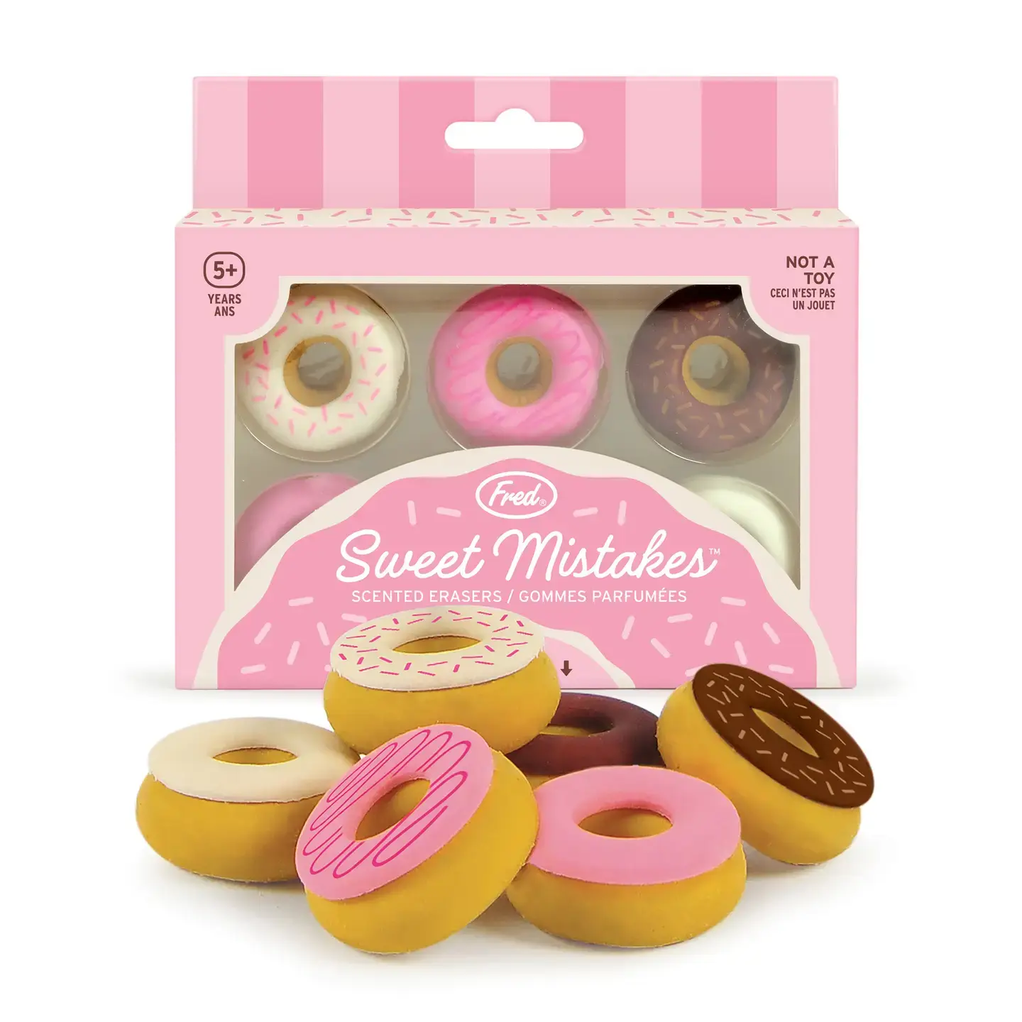 Sweet Mistakes - Donut Erasers