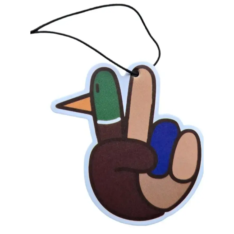 Peace Duck - Leather Scent Air Freshener 