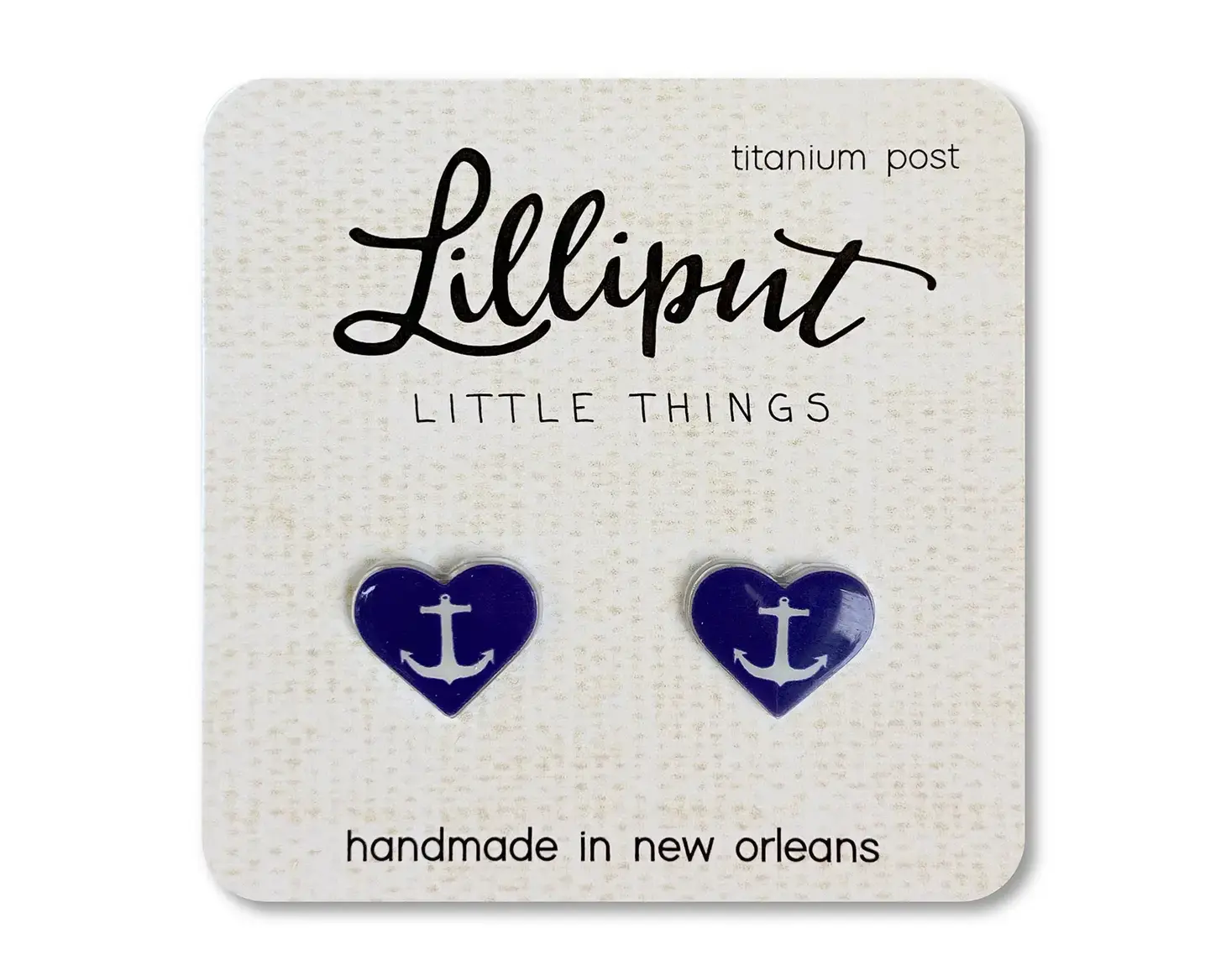 Lilliput Anchor Earrings