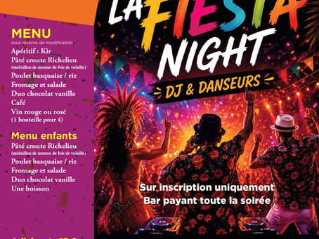 La Fiesta Night — Soirée DJ & Danseurs 🎶🕺✨