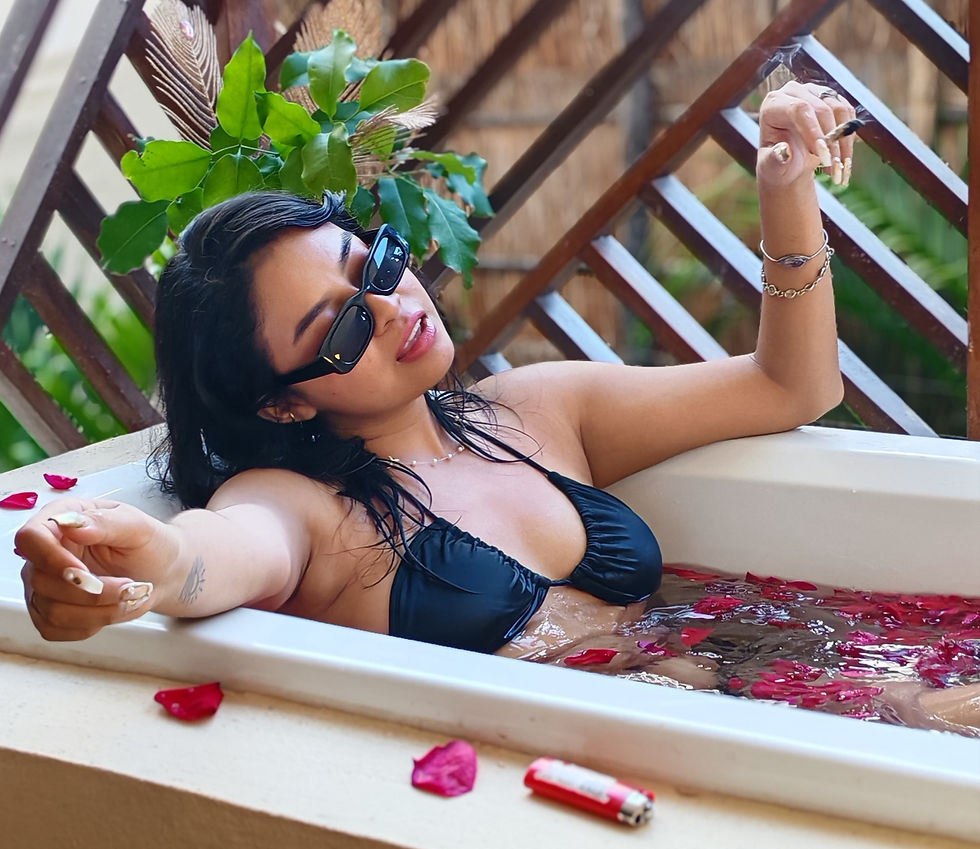 Tulum Jacuzzi Retreat - romantic apartment with 2 pools, gym, coworking, and laundry