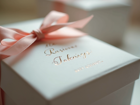 Personalised Wedding Favours to Impress Your Guests