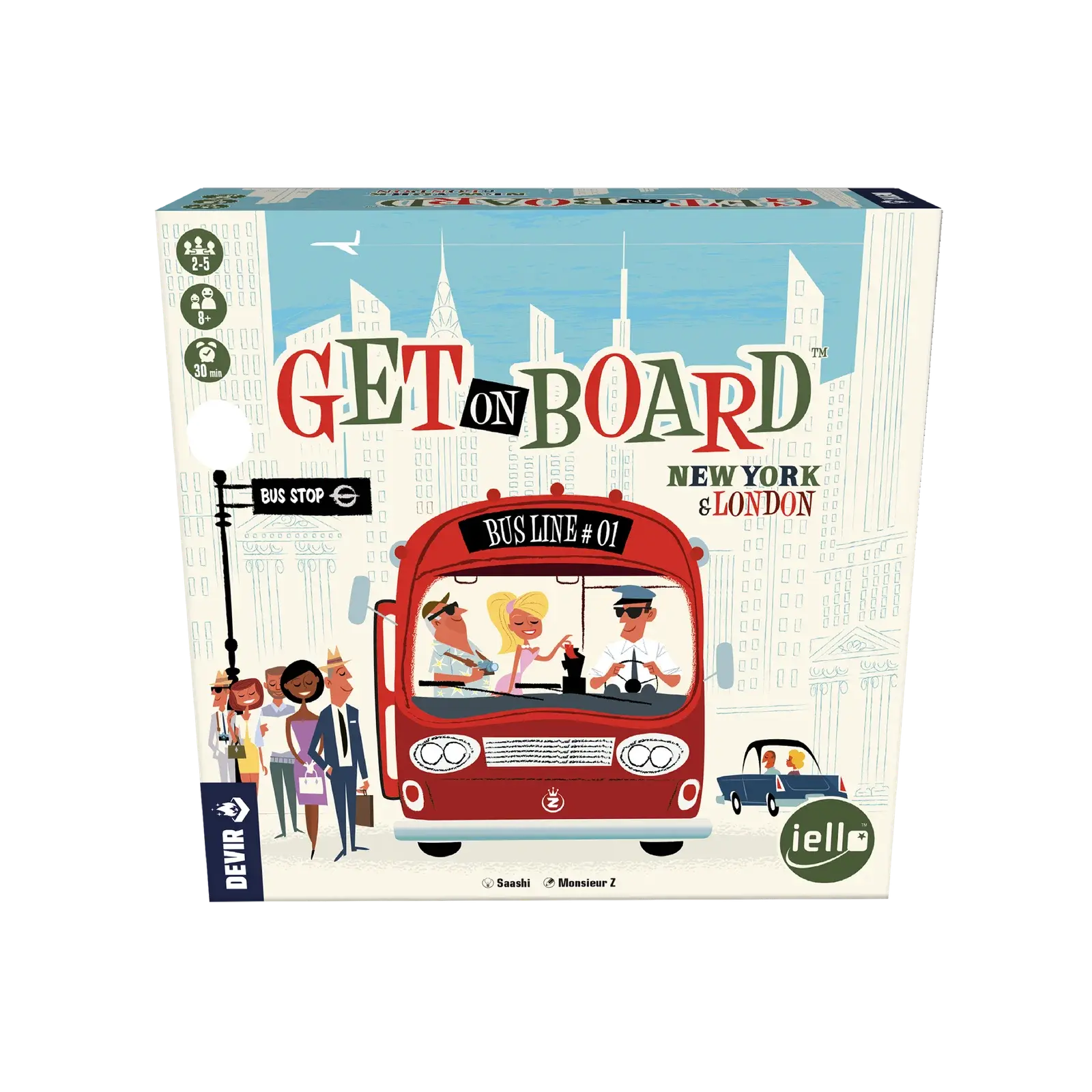 Get on Board: New York and London