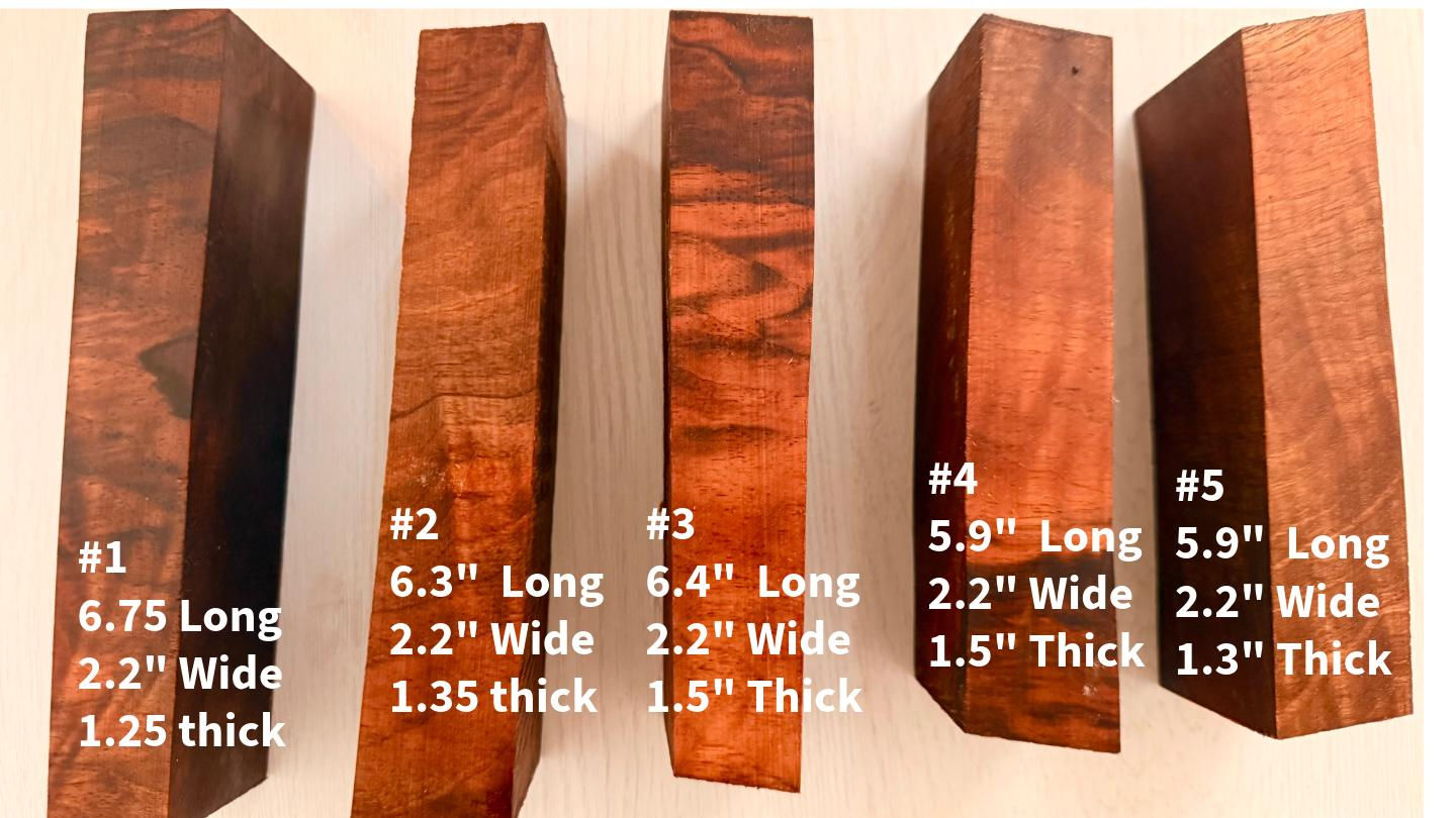 Turkish Walnut Blanks | Knife, Pen, Turning | 20+ Year Air-Dried Gunstock