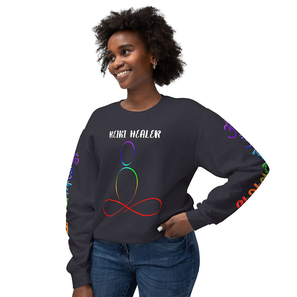 Thumbnail: Reiki Lightweight Crewneck Sweatshirt