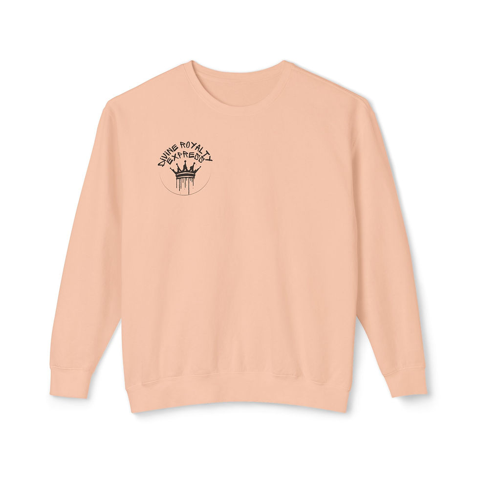 Thumbnail: Walking Tower Moment Women's Lightweight Crewneck Sweatshirt