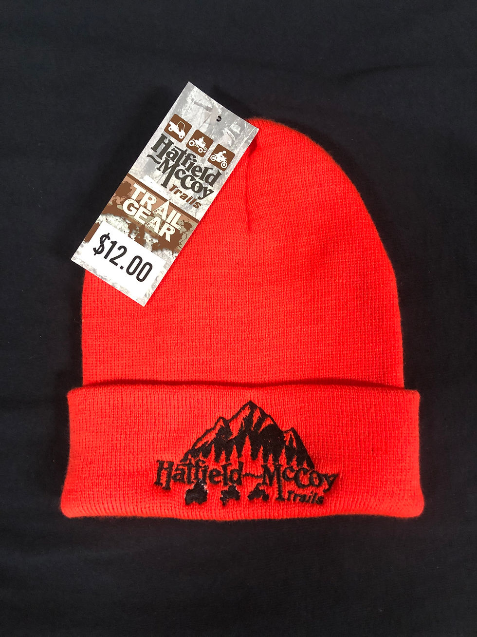 Thumbnail: Beanie- Cuffed Hatfield McCoy Trails