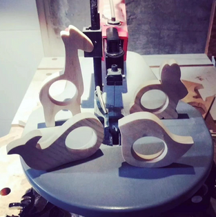 table, déco table, animal, bois, wood, cadeau personnalisé