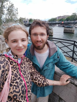 Corentin Boissier with flutist Irene Gembitzkaja (Paris, 2 June 2026)
