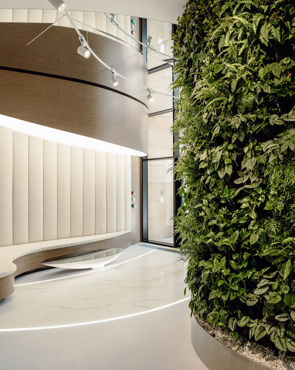 Residential Building Lobby
