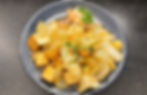 Pa21 Tofu frit mijoté à la sauce soja pimentée et chou chinois