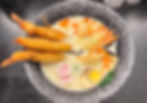 Au tempura de crevette