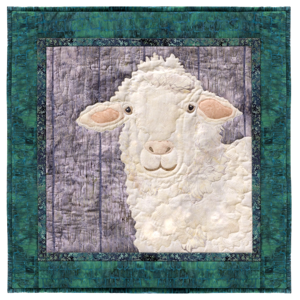 Here a Bahhh! Applique Pattern