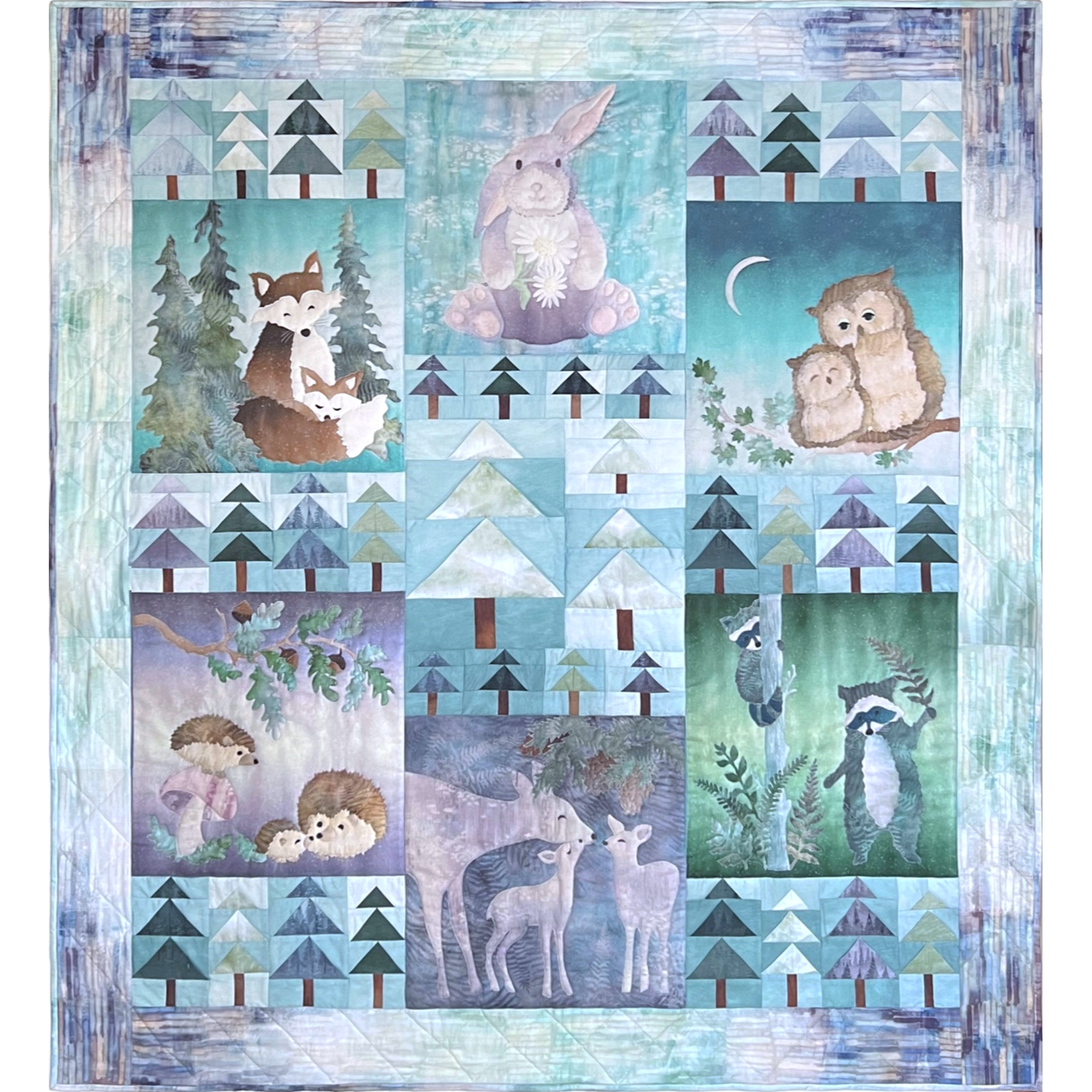 Forest Grove Pieced Quilt Pattern