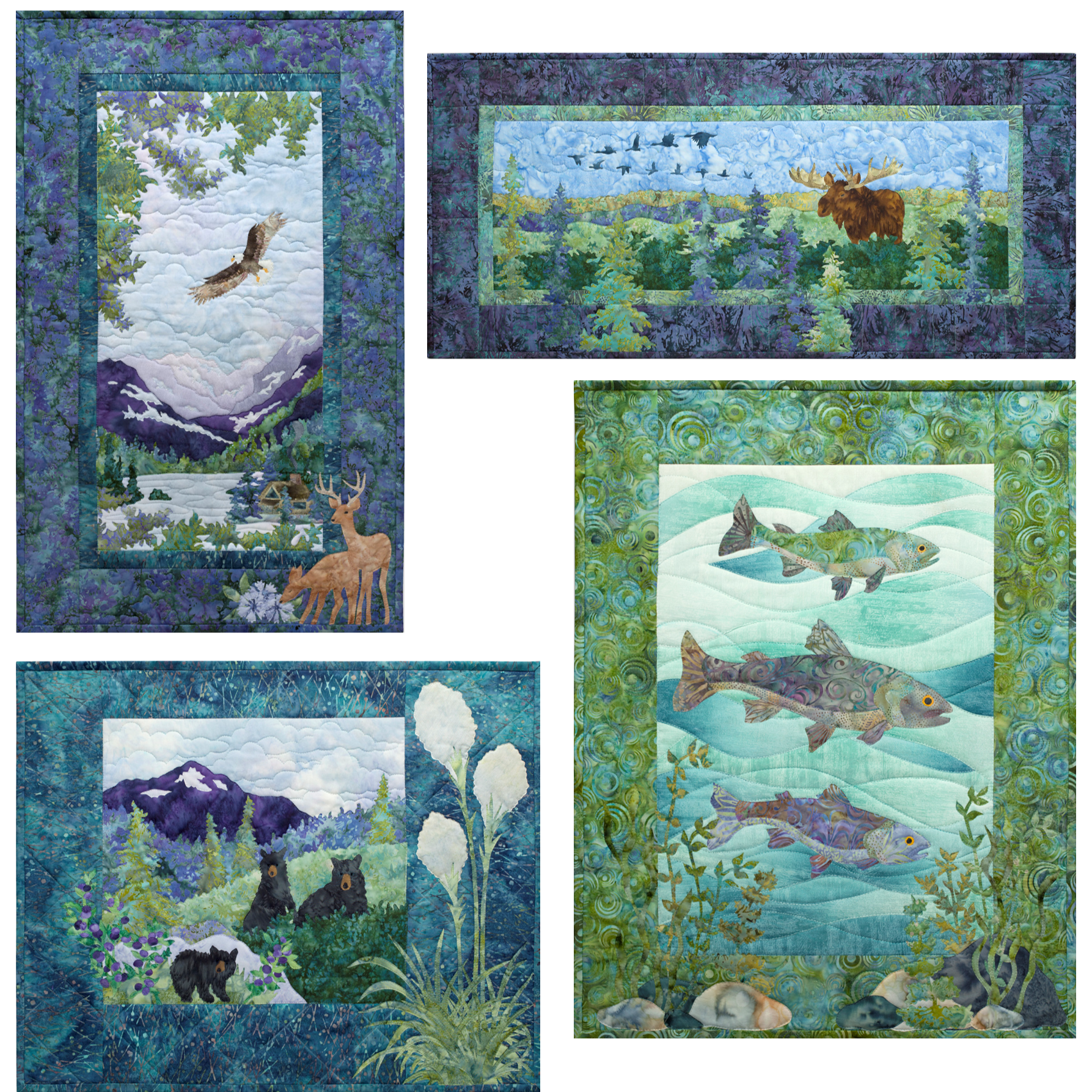 Naturally McKenna Applique Pattern Set