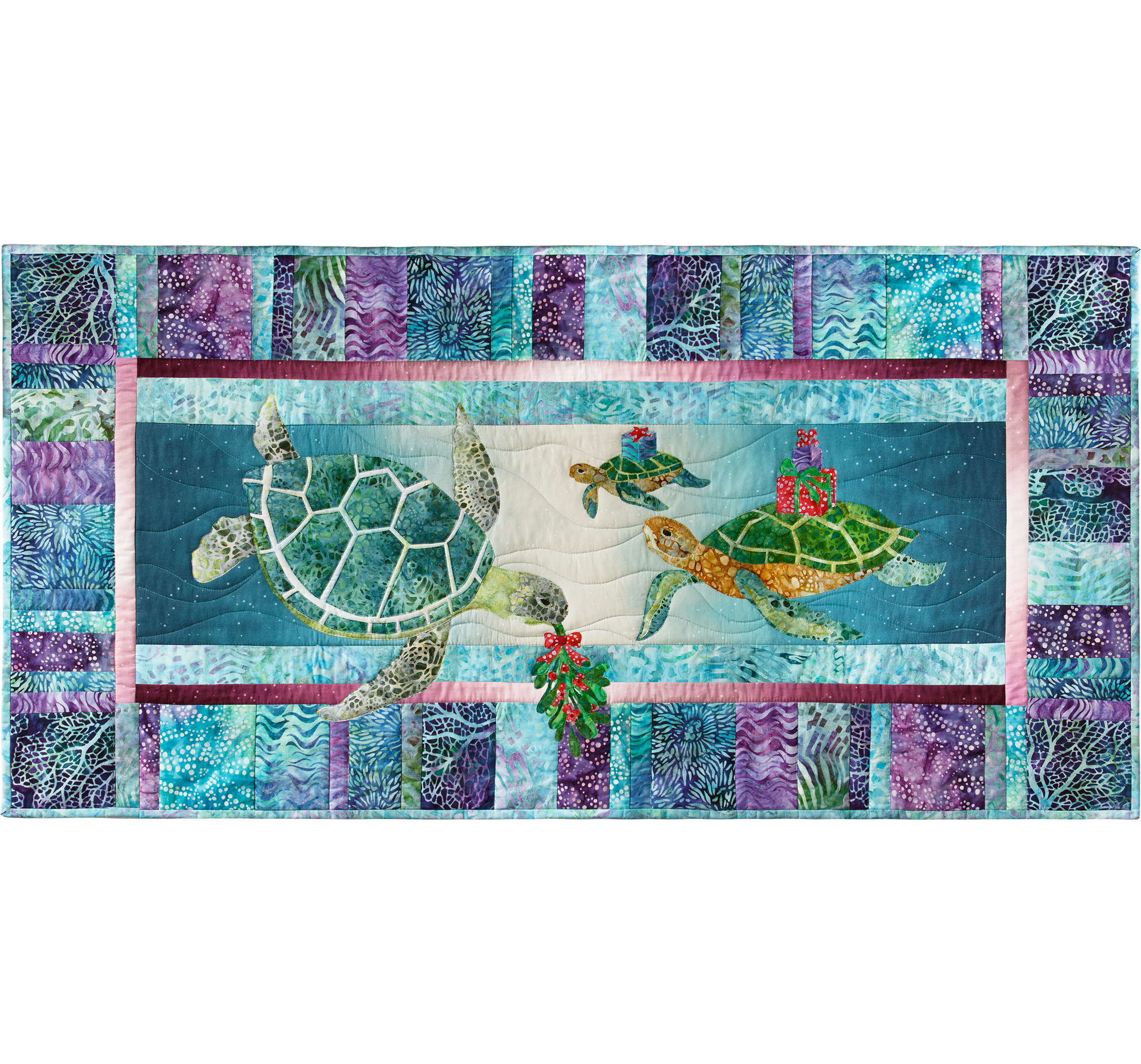 Gifts from the Sea Applique Pattern & Complete Quilt Instructions