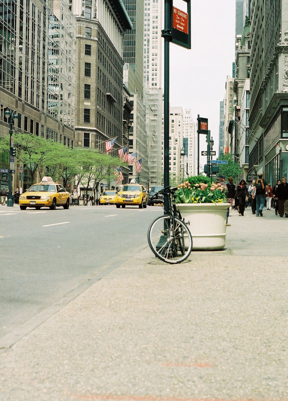 Spring cabs in New York