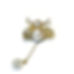 Gold pins