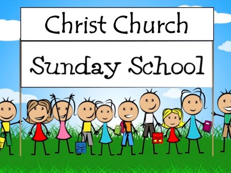 Time to Register for Sunday School!