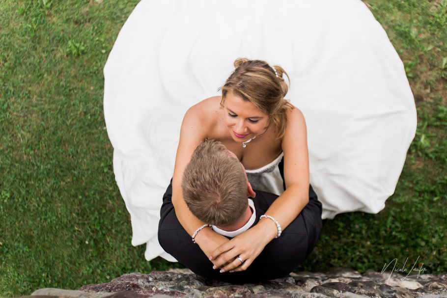 A wedding after shoot