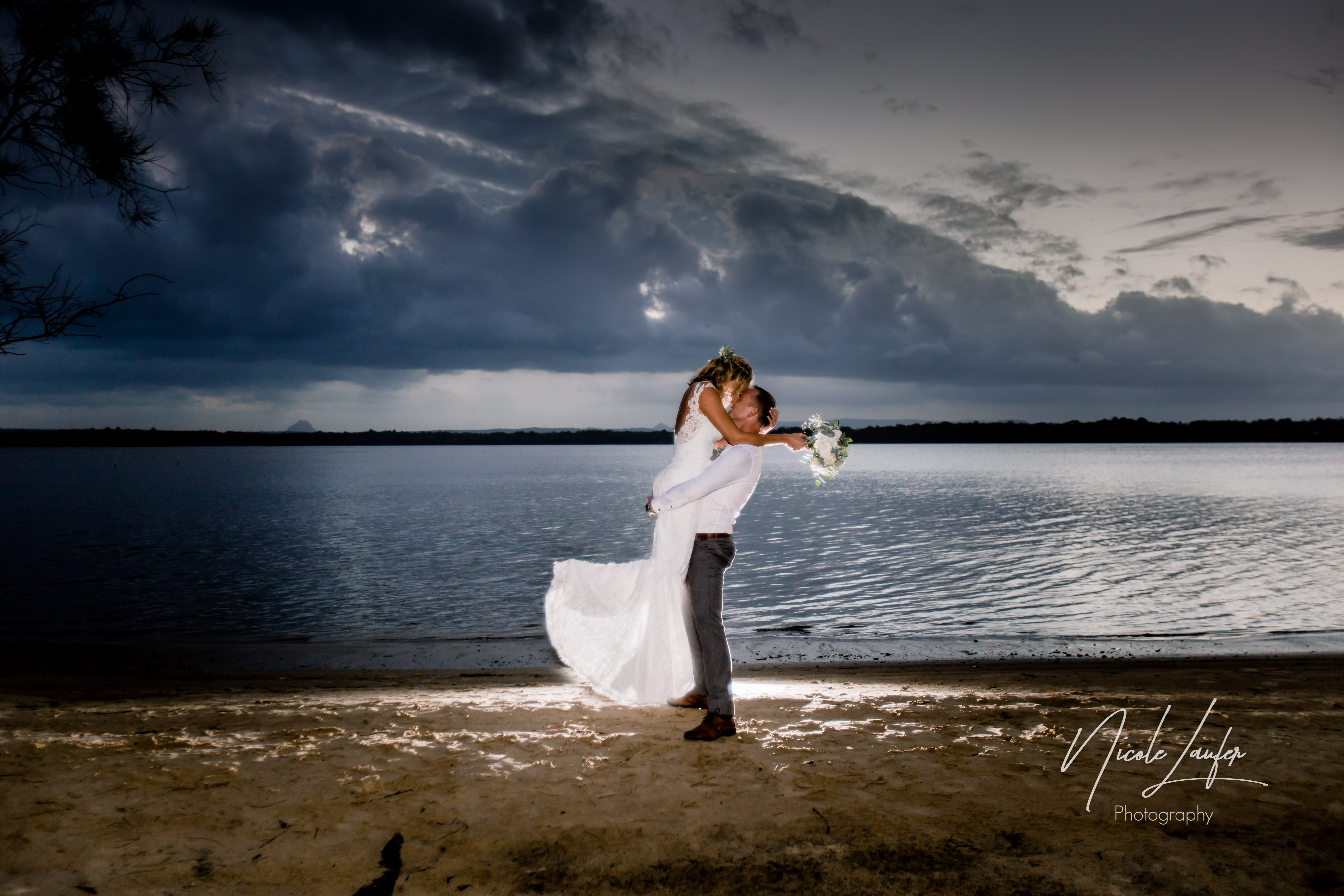 Noosa north shore wedding