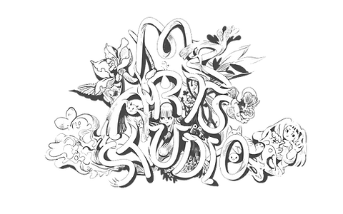 MZ Arts Studio Illustration Logo