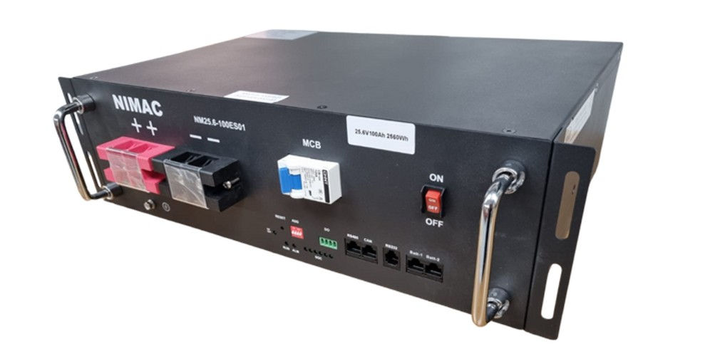 Batería de Litio 24V 200A Tipo rack