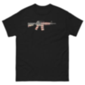 American Flag AR-15 Shirt