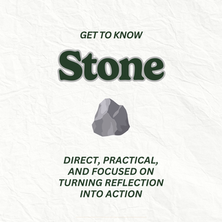 Get to know Stone - the pragmatist