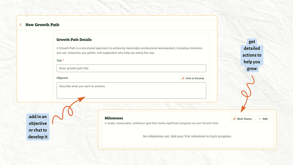 Growth Path screenshots